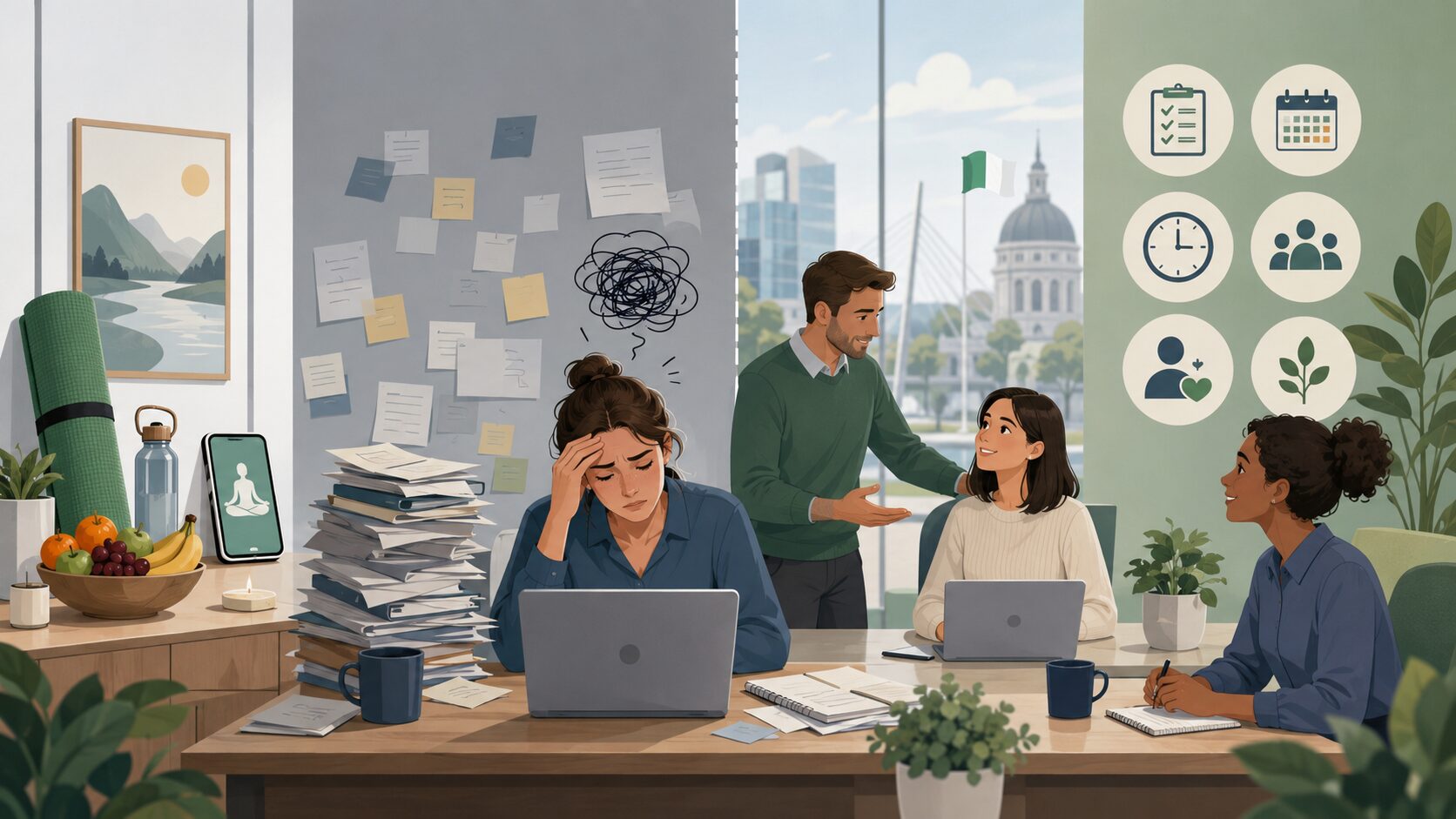 Workplace burnout Ireland